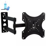 Sleek Space-saving 14 To 42 Inch Tv Bracket With Cleaning Kit