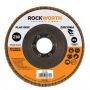 Bulk Pack 5 X Rockworth P80 Zirconia Oxide Flap Disc - 115MM