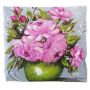 Pink Peonies In Bloom Light Weight Fleece Blanket By Stella Bruwer