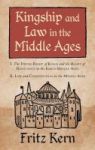 Kingship And Law In The Middle Ages Hardcover