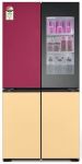 LG 617L Colour Changing LED Moodup Multi-door Fridge Freezer - GR-A24FDMMB