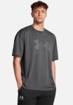 Under Armour Ua M Hw Os Branded Short Sleeve Tee - Castlerock titan Gray