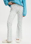 Cotton On Waffle Sleep Flare Pant - Juliet Ditsy White
