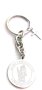 Saint Christopher Medallion Keyring Key Chain
