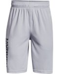 Boys' Ua Prototype 2.0 Wordmark Shorts - Mod Gray Ymd
