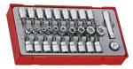 - 3 8 Drive Tx tpx txe Socket Set 30 Pieces - TTTX30