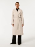Sadie Petite Belted Coat - 16 Winter White