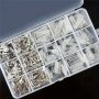 270PCS Spade Connector Kit With Insulating Sleeves - Male & Female Assorted Sizes 2.8MM/4.8MM/6.3MM - Ideal For Electrical Projects