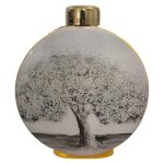 Habitat Decorative Ceramic Jar With Lid Blossom Tree 33CM