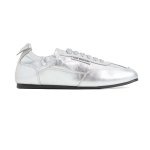 Logo Low Top Sneakers -silver