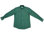 Mens Long Sleeve Shirt In Green - Green 2XL