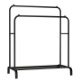 Shoe Storage And Double Pole Clothing Rack