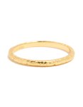 Goldair Gold Plated Sterling Silver Molten Ring - S m
