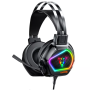 USB Plug Interface Gaming Headphone With MIC & Rgb Light