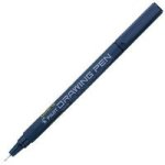 Fibre Tip Water Resistant Pen - Pigment Ink 0.8MM Black