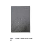 A4 Diary Page A Day Nappa 2027 Grey