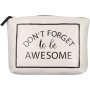 Clicks Slogan Purse Awesome