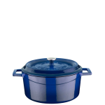 Lava Round Casserole 24CM - Blue