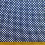 100% Tton Printed Royalblue Polkadots 37