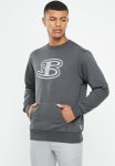 Ben Sherman B Kangaroo Pocket Sweater - Dark Charcoal