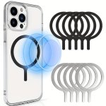 5-PACK Magnetic Ring Stickers For Phone Mounts And Wireless Chargers Iron Metal Plate For Magnetic Car Holder And Charging Dock
