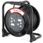 40M 16AMP Double Plug Heavy Duty Extension Reel