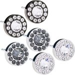Blomdahl Silver Titanium Earrings Halo