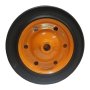 Split Rim Black Rubber Wheelbarrow Wheels Wbs