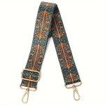 Ethnic Style Boho Wide Shoulder Strap Replacement Adjustable Strap For Bag Accessories