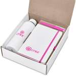 Clark White Gift Set – Pink