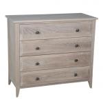 Hampton Chest 4 Drawer Oak