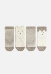 4-PACK Socks - Beige