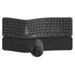 Rapoo 8810ME Ergonomic Multimode Wireless Keyboard And Mouse Combo