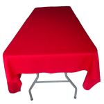 Plain Rectangular Table Cloth