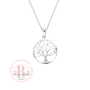 Round Tree Of Life Necklace - Bc Jewels