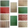 Craft Jolly Christmas Gift Wrap Set Of 10 Squares Wrapping Paper 50X70CM