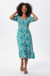 Midi Dress - XXL Teal