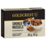 Smoked Mussels In Vegetable Oil 85G
