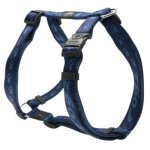 Rogz Alpinist Extra Large H-harness Blue Design Waggs Pet Shop