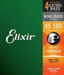 Elixir 14202 Bass Nickel Nanoweb 5 String Lite Medium 0.45-1.30