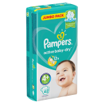 Pampers Active Baby Maxi Plus S4+ Jp 62