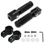 Xingwu M8 Motorcycle Foot Pegs 90 Degree Foldable Footpegs Cnc Anti-skid Footrest Universal For Yamaha Honda Suzuki Aprilia Electric Car Motorbike Min