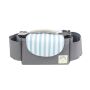 Baby Stroller Organiser Hanging Bag - Grey & Stripes
