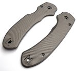Spyderco Para 3 Lightweight Lw SCALES Aggressive Agent Series Linerless Gun Metal Grey Cerakote