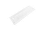 Melamine Canap Plate Rectangular For Spoons 21' - White