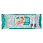 Fresh Baby Wipes Sensitive Light Perfume 72’S