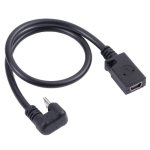 MINI USB Female To Micro USB Male Data Charging Cable