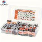 188PCS Waterproof Electrical Connectors Deutsch Dt Series Connector Assortment Size 16 Stamped Contacts