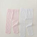 2 Pairs Of Girl's Solid Pantyhose Comfy And Breathable Soft Pantyhose For Spring And Summer