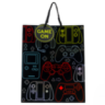 Male Printed Large Gift Bag